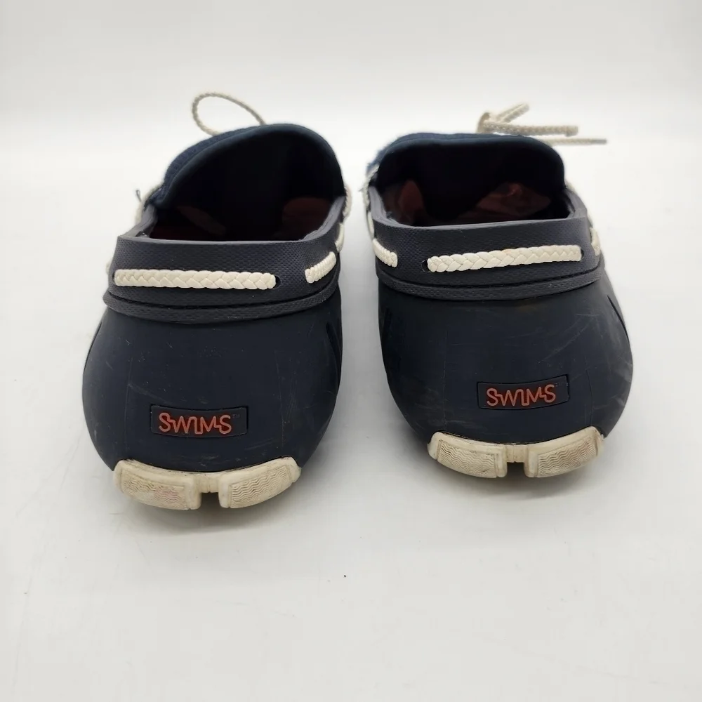 SWIMS Shoe Men 13 Breeze Knit Wave Slip On Penny Loafer Walking Drive Comfort